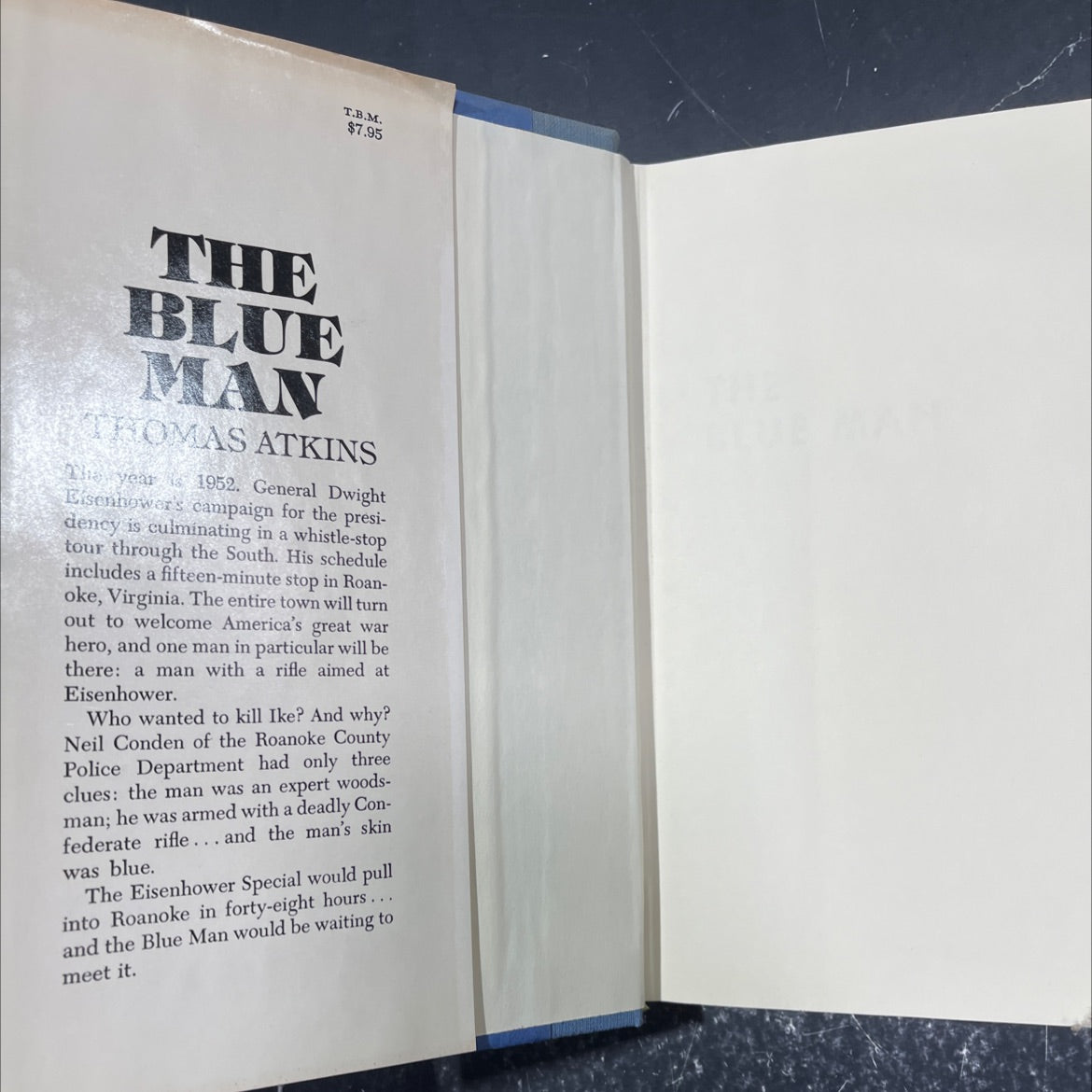 the blue man book, by thomas atkins, 1978 Hardcover image 4