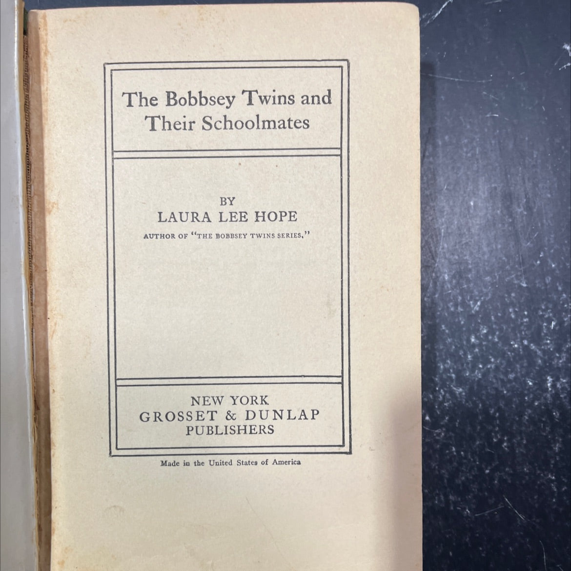 the bobbsey twins and their schoolmates book, by laura lee hope, 1928 Hardcover image 2