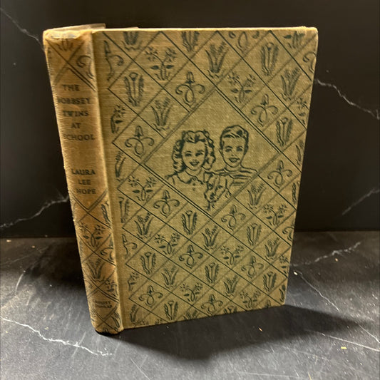 the bobbsey twins at school book, by laura lee hope, 1941 Hardcover image 1