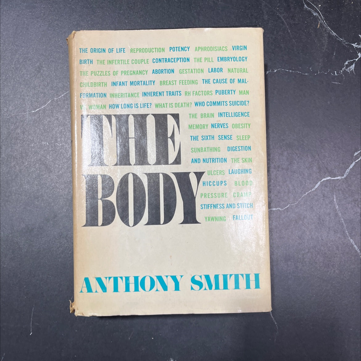 the body book, by anthony smith, 1968 Hardcover image 1