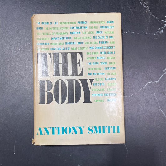 the body book, by anthony smith, 1968 Hardcover image 1
