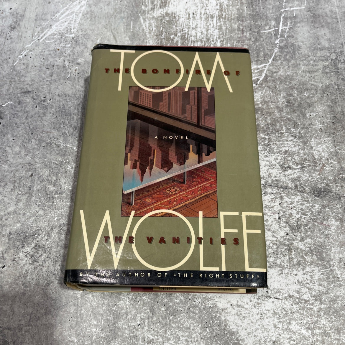 the bonfire of the vanities book, by Tom Wolfe, 1987 Hardcover image 1