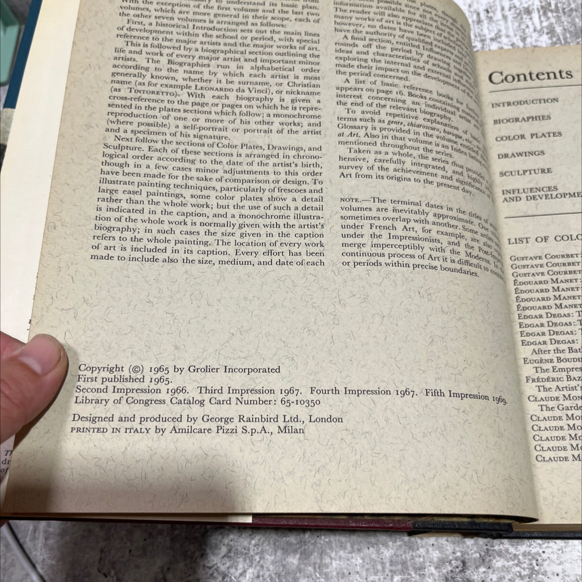 the book of art a pictorial encyclopedia of painting, drawing, and sculpture impressionists and post-impressionists image 3