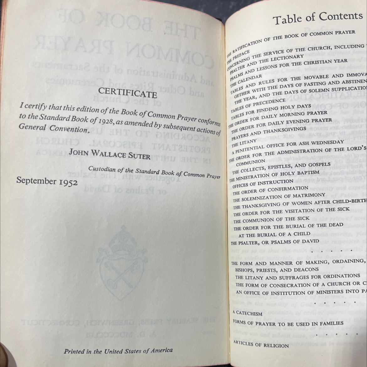 the book of common prayer and administration of the sacraments and other rites and ceremonies of the church according image 3