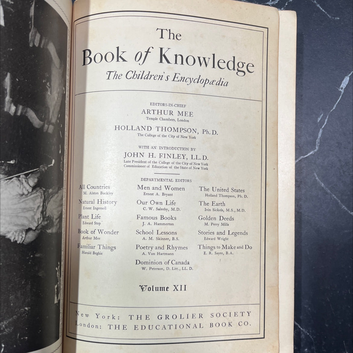 the book of knowledge the children's encyclopædia all countries book, by m. alston buckley, 1919 Hardcover image 2