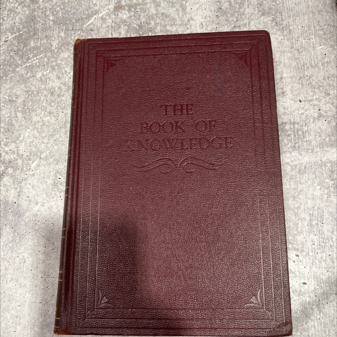 the book of knowledge the children's encyclopedia book, by e. v. mcloughlin, 1953 Hardcover image 1
