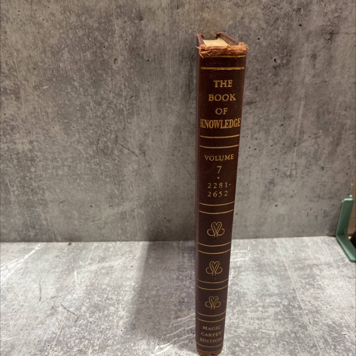 the book of knowledge the children's encyclopedia book, by e. v. mcloughlin, 1953 Hardcover image 4
