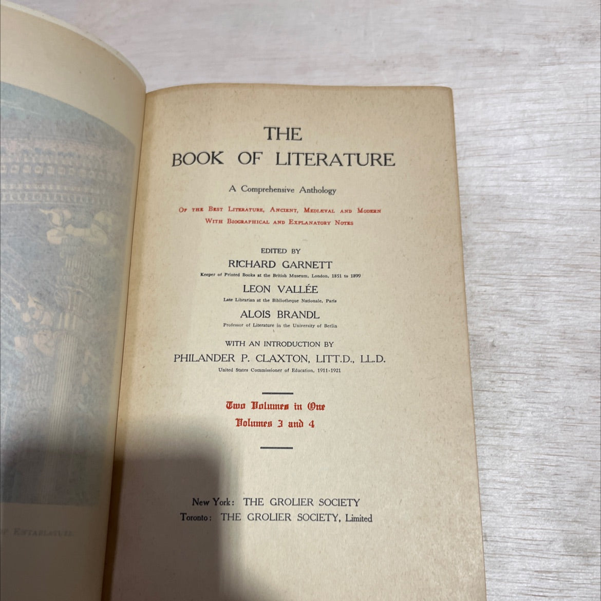 the book of literature a comprehensive anthology of the best literature, ancient, medieval and modern with biographical image 2