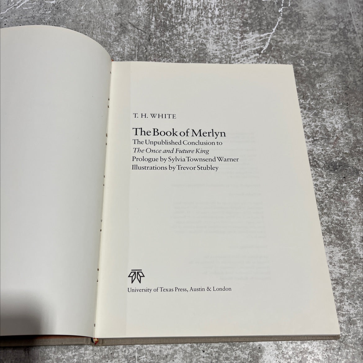 the book of merlyn book, by T. H. White, 1977 Hardcover image 2
