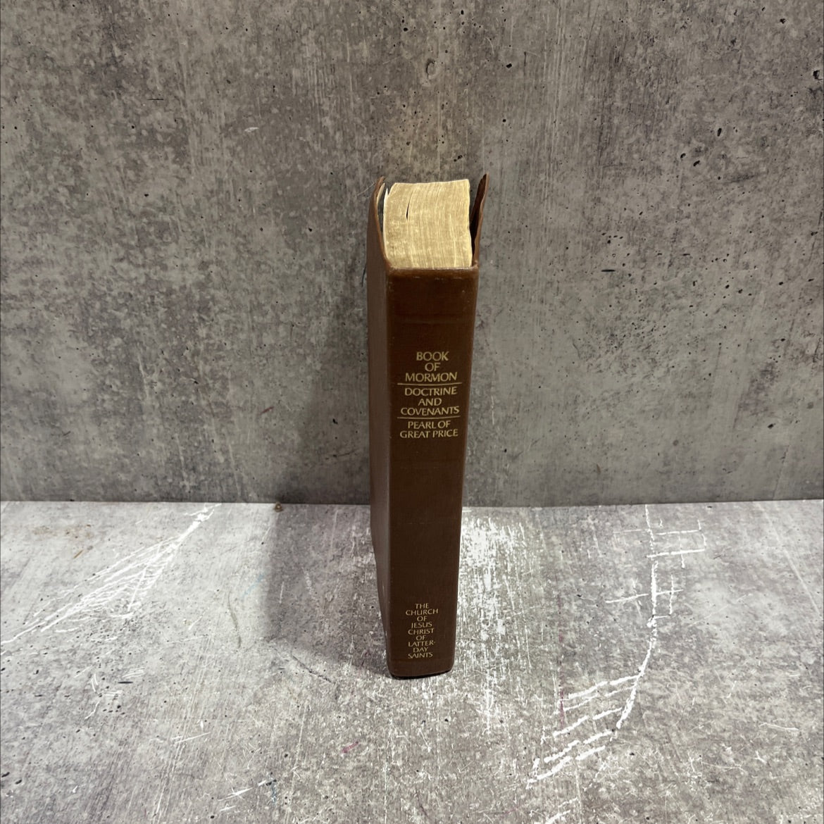 the book of mormon another testament of jesus christ book, by The Church of Jesus Christ of Latter-day Saints, 1981 image 4