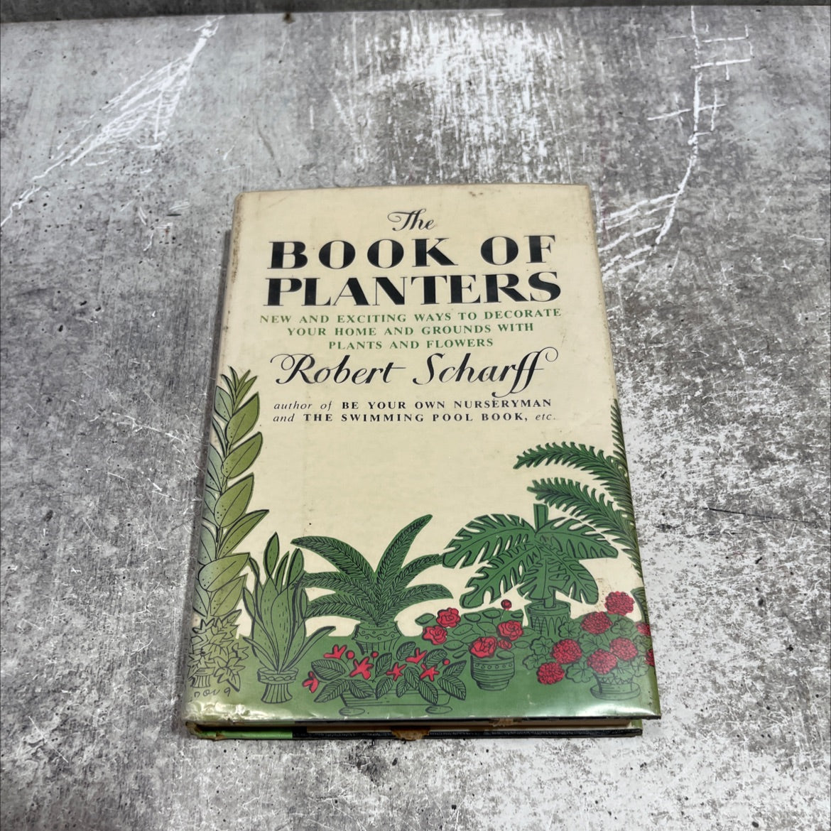 the book of ntents planters book, by Robert Scharff, 1960 Hardcover image 1