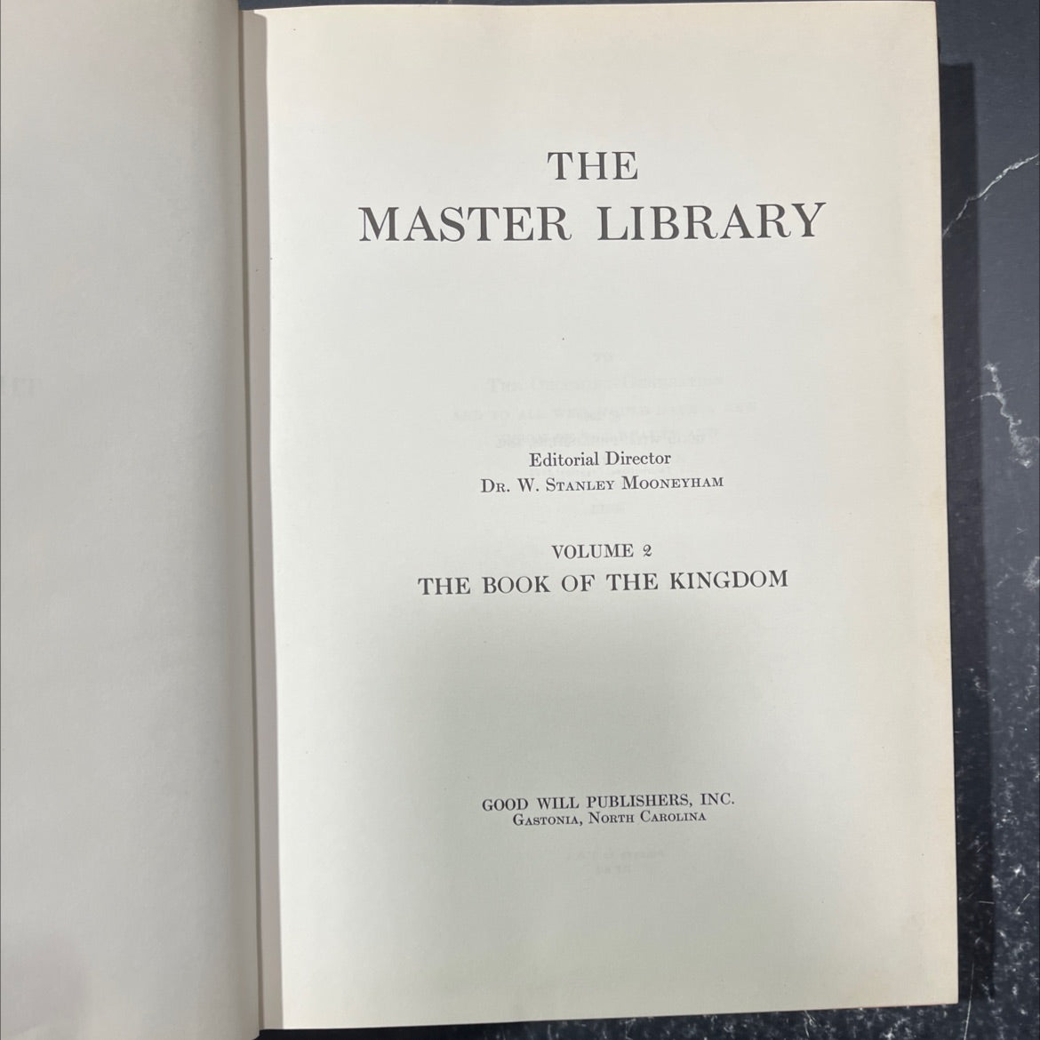 the book of the kingdom book, by unknown, 1968 Leather image 2