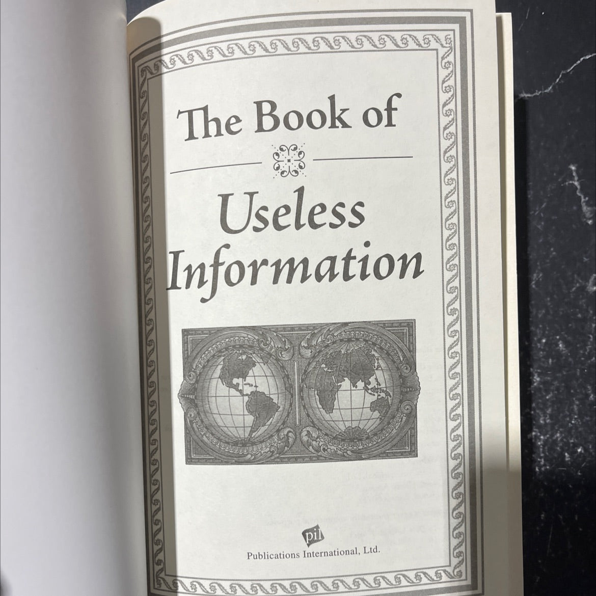 the book of useless information book, by unknown, 2011 Leather image 2