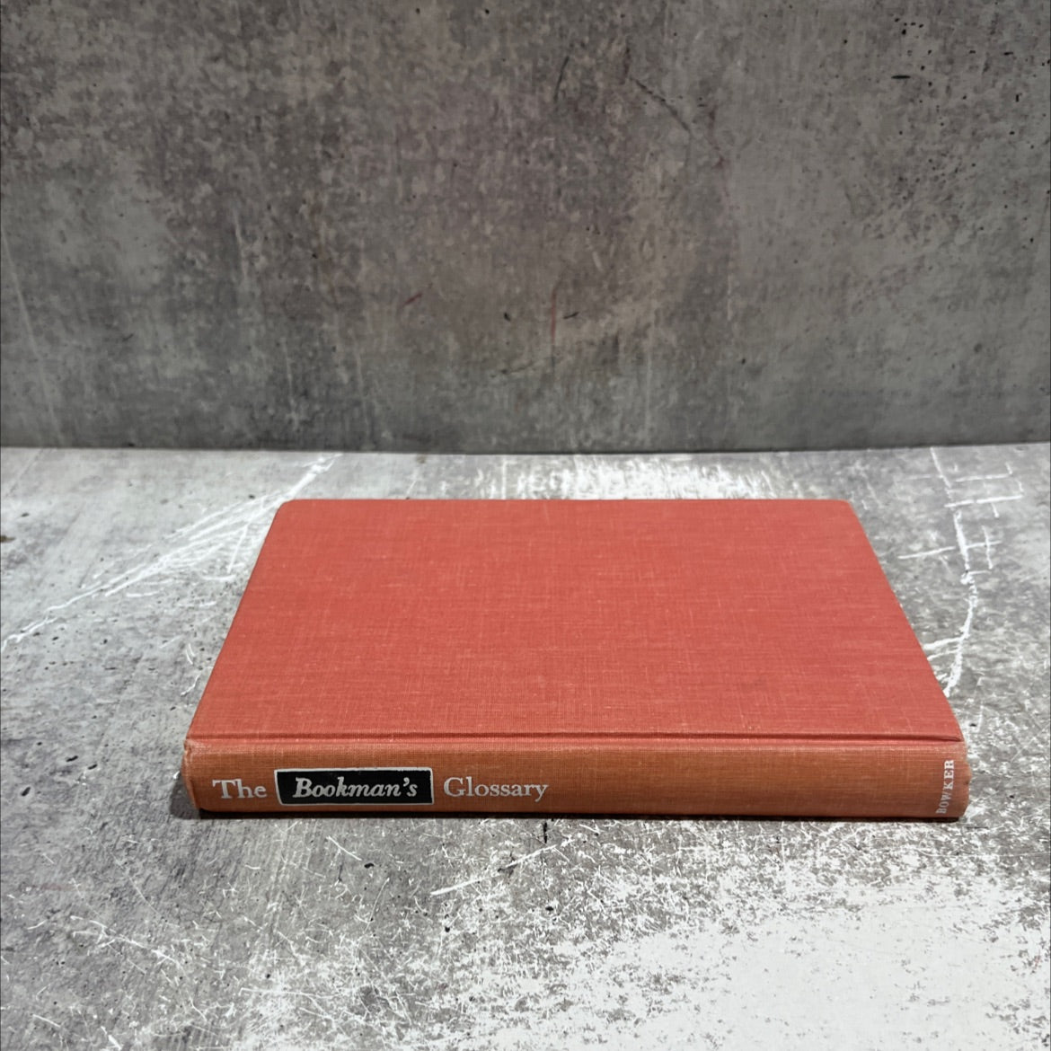 the bookman's glossary book, by Mary C. Turner, 1961 Hardcover image 4