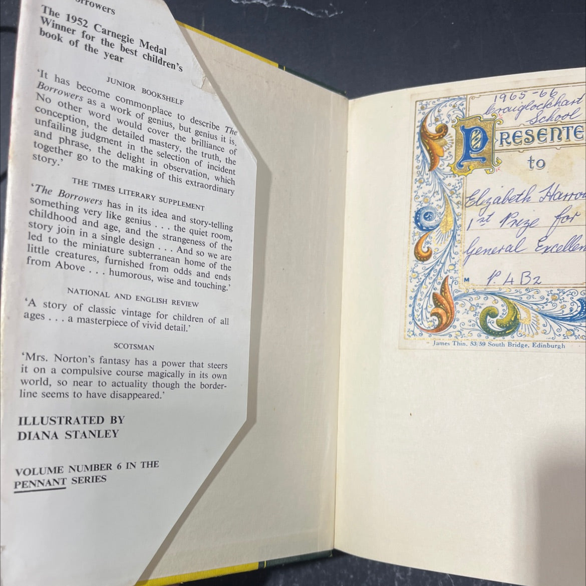 the borrowers book, by mary norton, 1960 Hardcover image 4