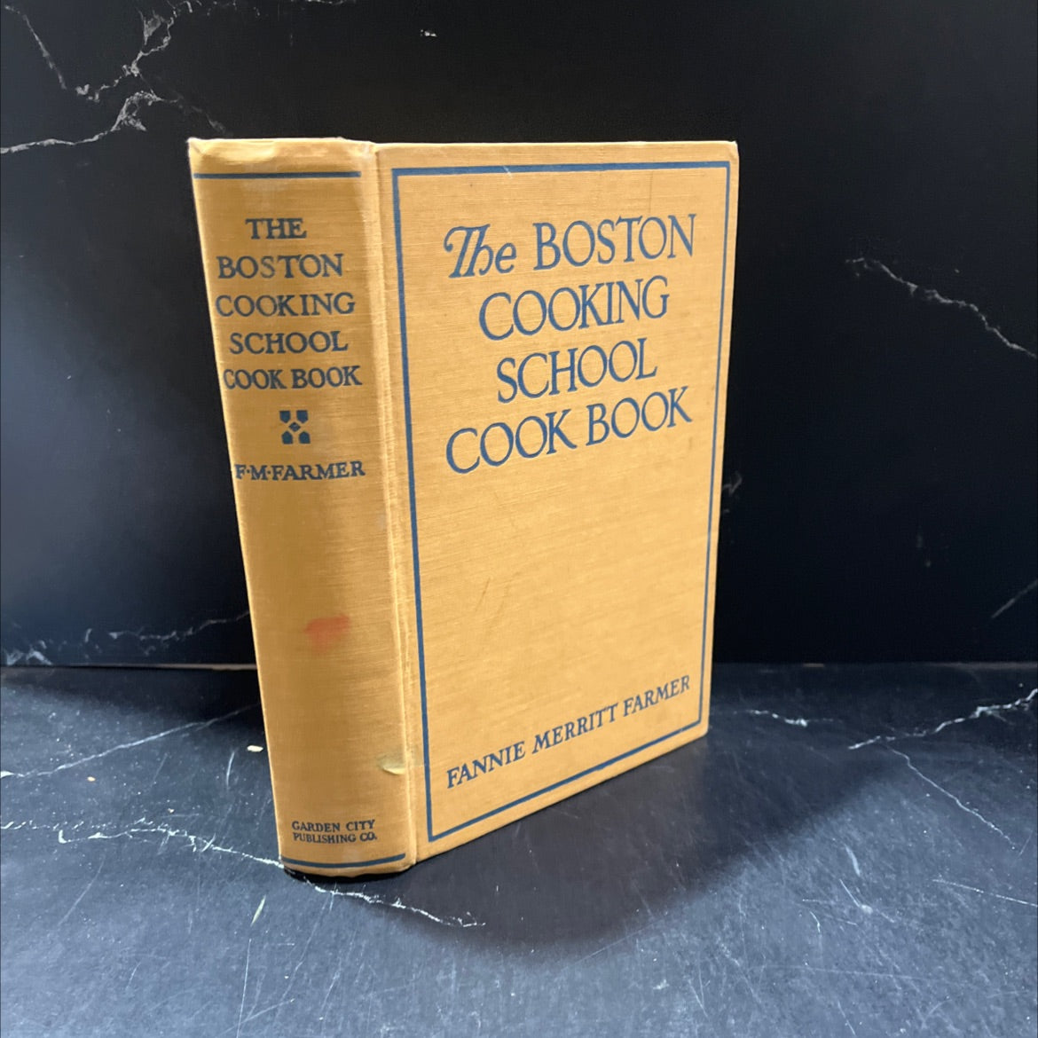 the boston cooking-school cook book book, by fannie merritt farmer, 1945 Hardcover image 1