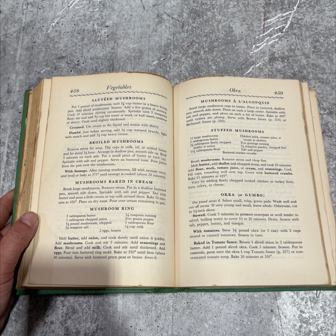 the boston cooking-school cook book book, by fannie merritt farmer, 1946 Hardcover image 4