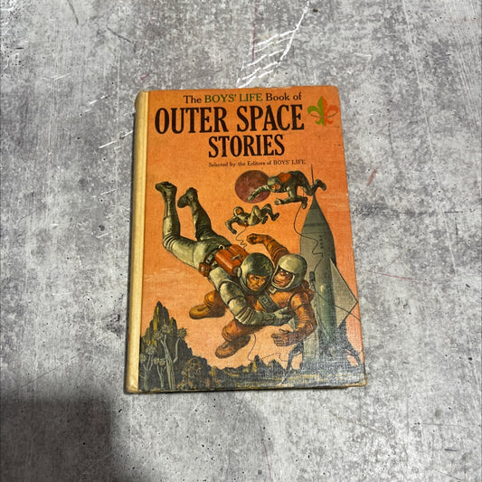 the boys' life book of outer space stories book, by selected by the editors of boys' life, 1964 Hardcover image 1