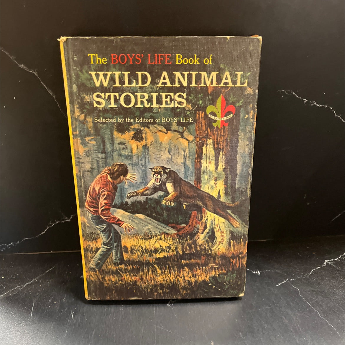 the boys' life book of wild animal stories book, by editors of boys' life, 1965 Hardcover image 1