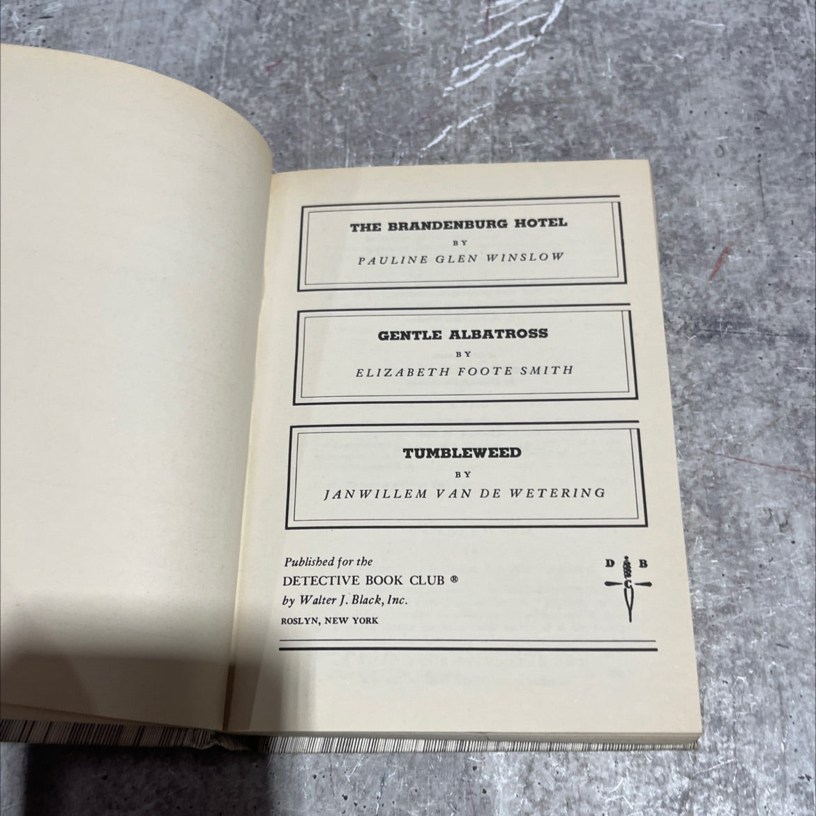 the brandenburg hotel book, by pauline glen winslow, 1976 Hardcover image 2