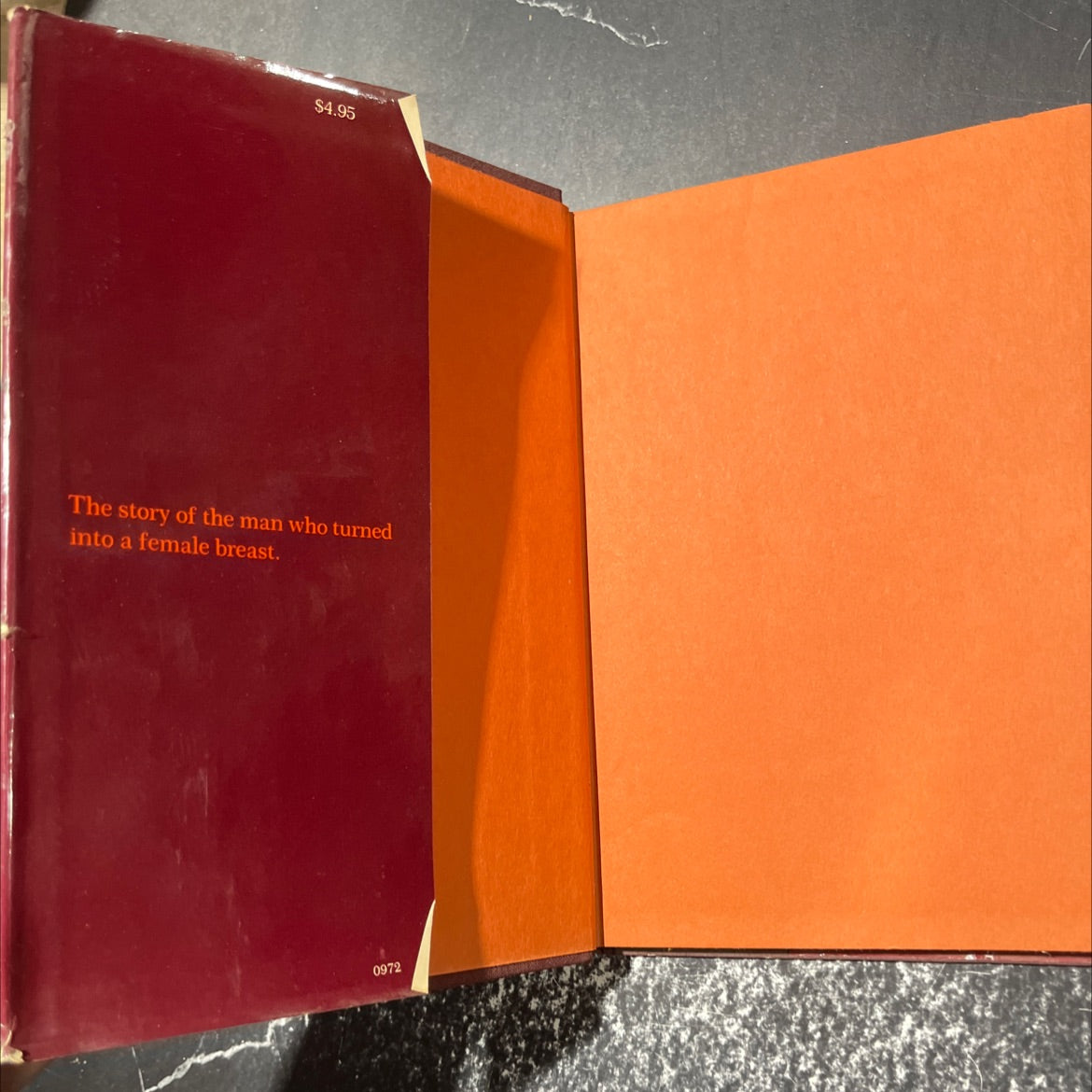 the breast book, by philip roth, 1972 Hardcover image 4