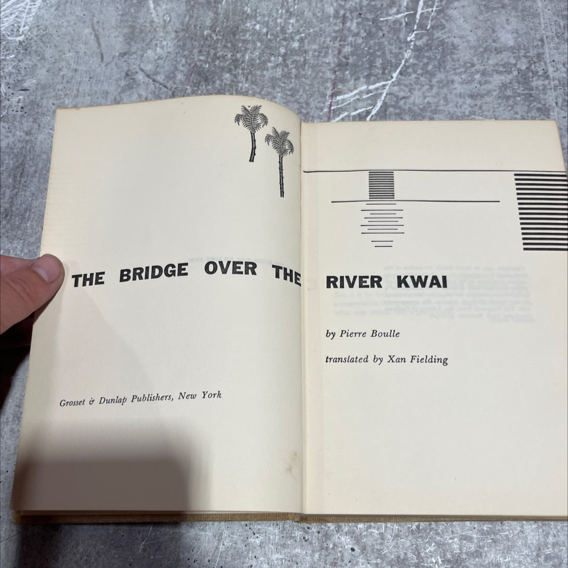 the bridge over the river kwai book, by pierre boulle, 1954 Hardcover image 2