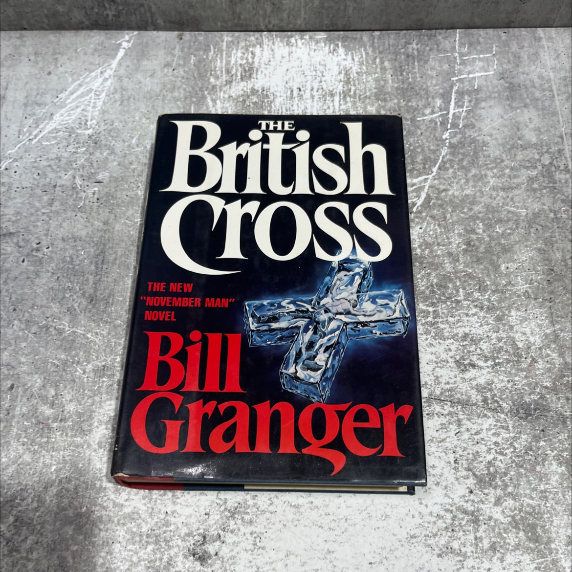 the british cross book, by bill granger, 1983 Hardcover image 1