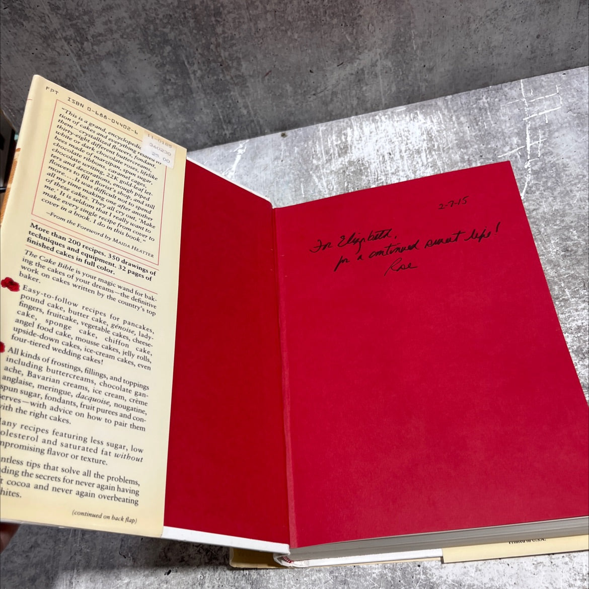 the cake bible book, by rose levy beranbaum, 1988 Hardcover image 4