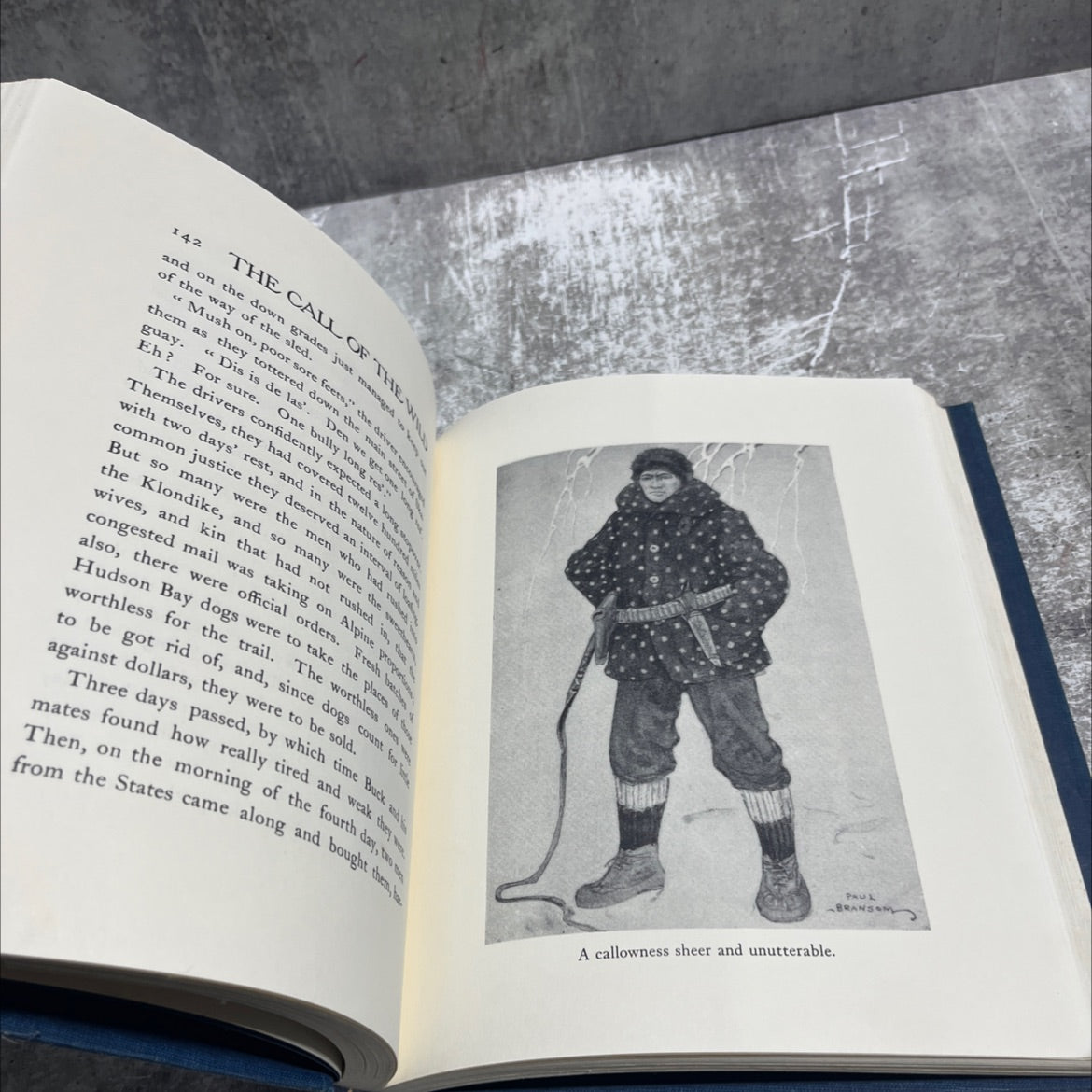 the call of the wild book, by jack london, 1987 Hardcover image 4