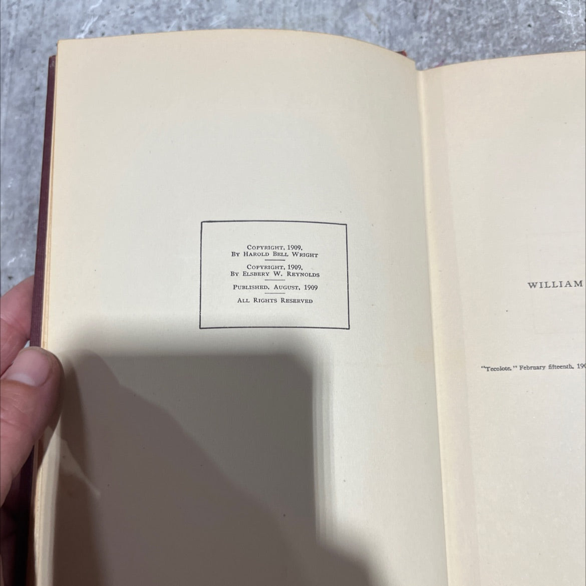 the calling of dan matthews book, by harold bell wright, 1909 Hardcover image 3
