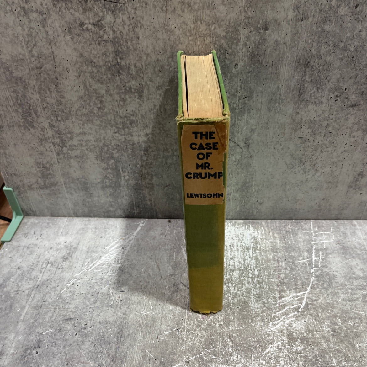 the case of mr. crump book, by ludwig lewisohn, 1930 Hardcover image 3