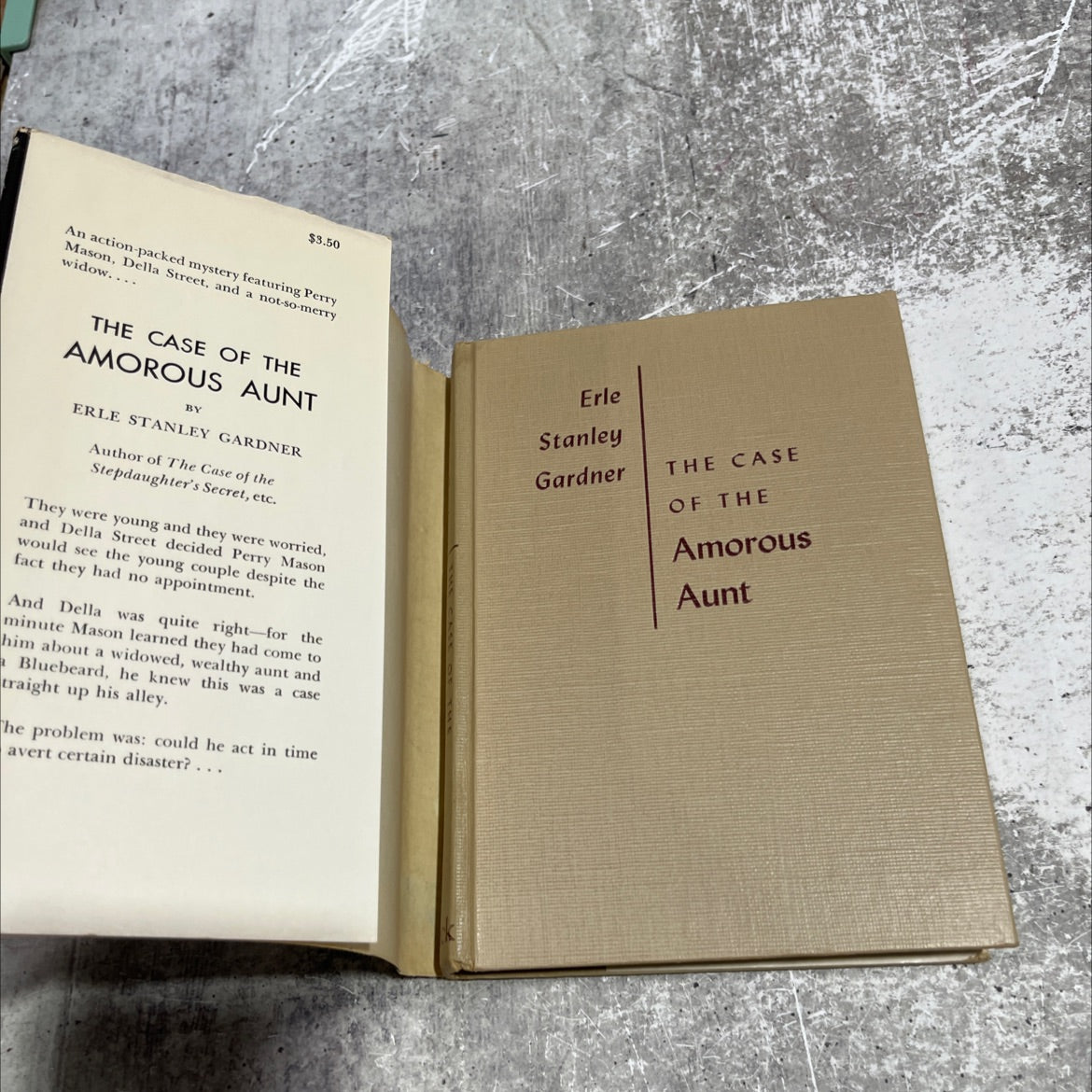 the case of the amorous aunt book, by erle stanley gardner, 1963 Hardcover image 4