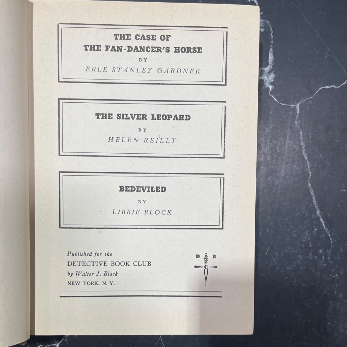 the case of the fan-dancer's horse book, by erle stanley gardner, 1947 Hardcover image 2
