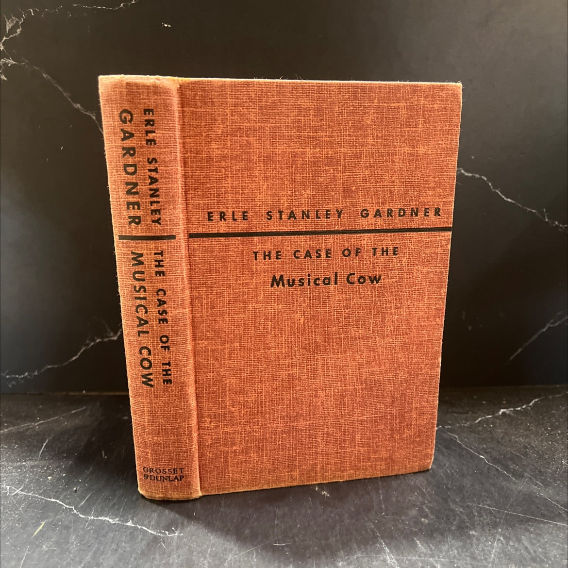 the case of the musical cow book, by erle stanley gardner, 1950 Hardcover image 1