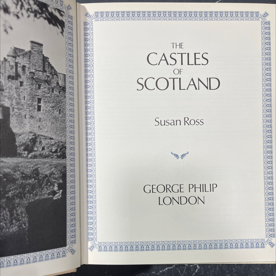 the castles of scotland book, by susan ross, 1973 Hardcover image 2