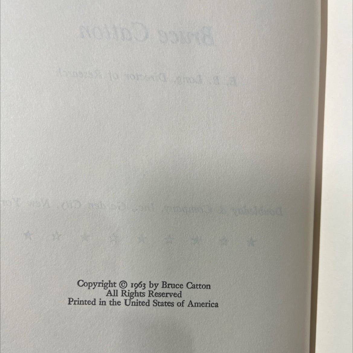the centennial history of the civil war volume two terrible swift sword book, by Bruce Catton, 1963 Hardcover image 3