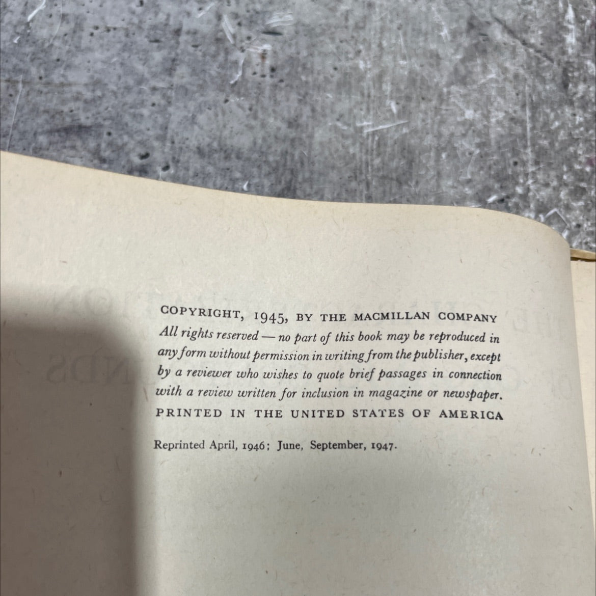 the characterization of organic compounds book, by Samuel M. McElvain, 1947 Hardcover image 3
