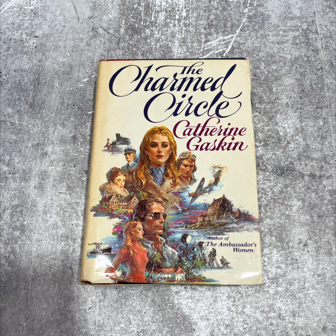 the charmed circle book, by Catherine Gaskin, 1988 Hardcover image 1