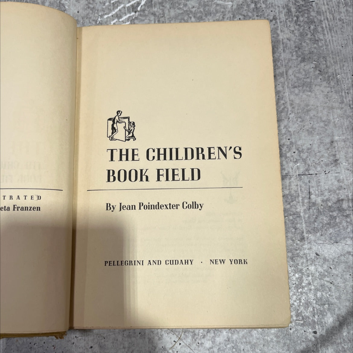 the children's book field book, by jean poindexter colby, 1952 Hardcover image 2