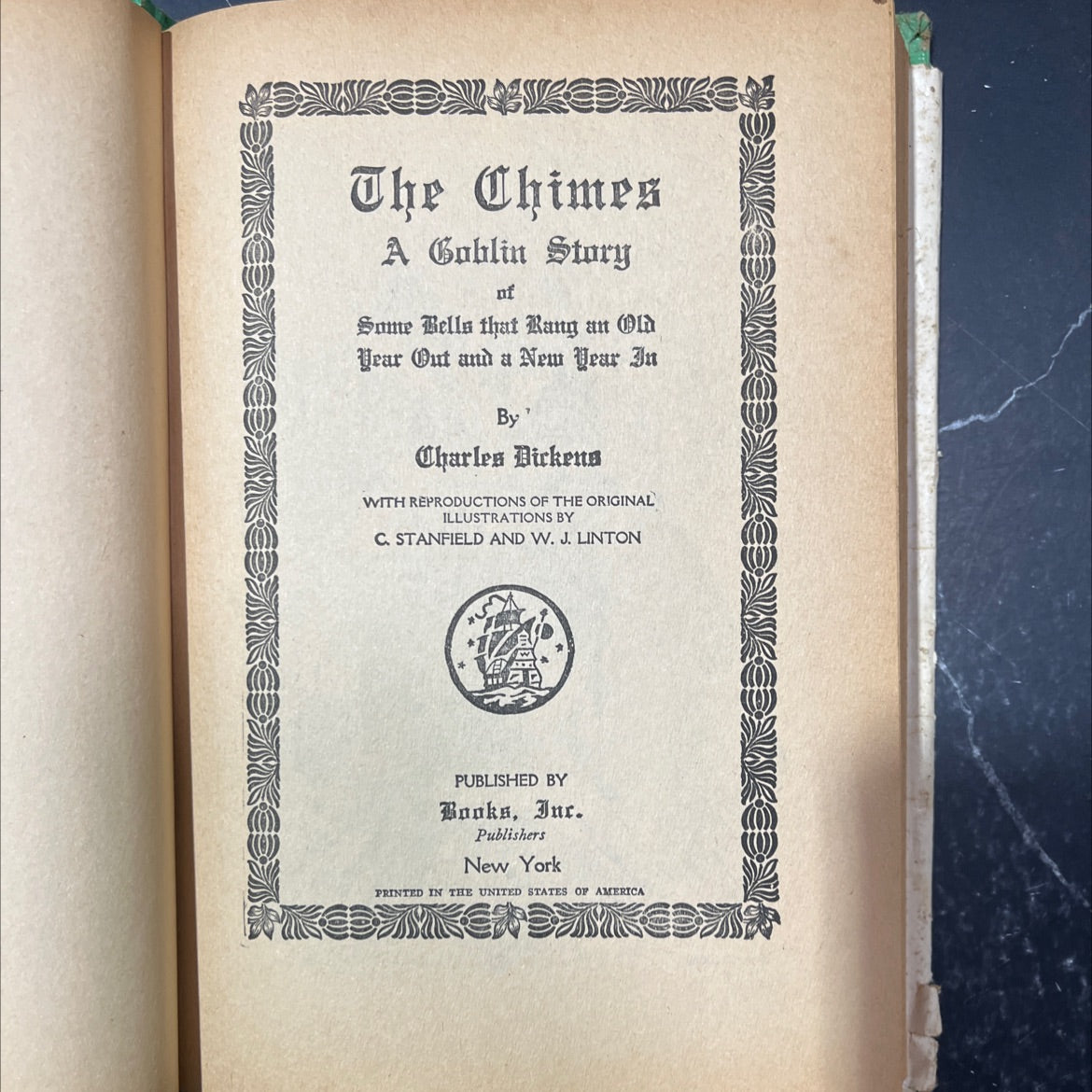the chimes a goblin story of some bells that rang an old year out and a new year in book, by charles dickens, unknown image 3