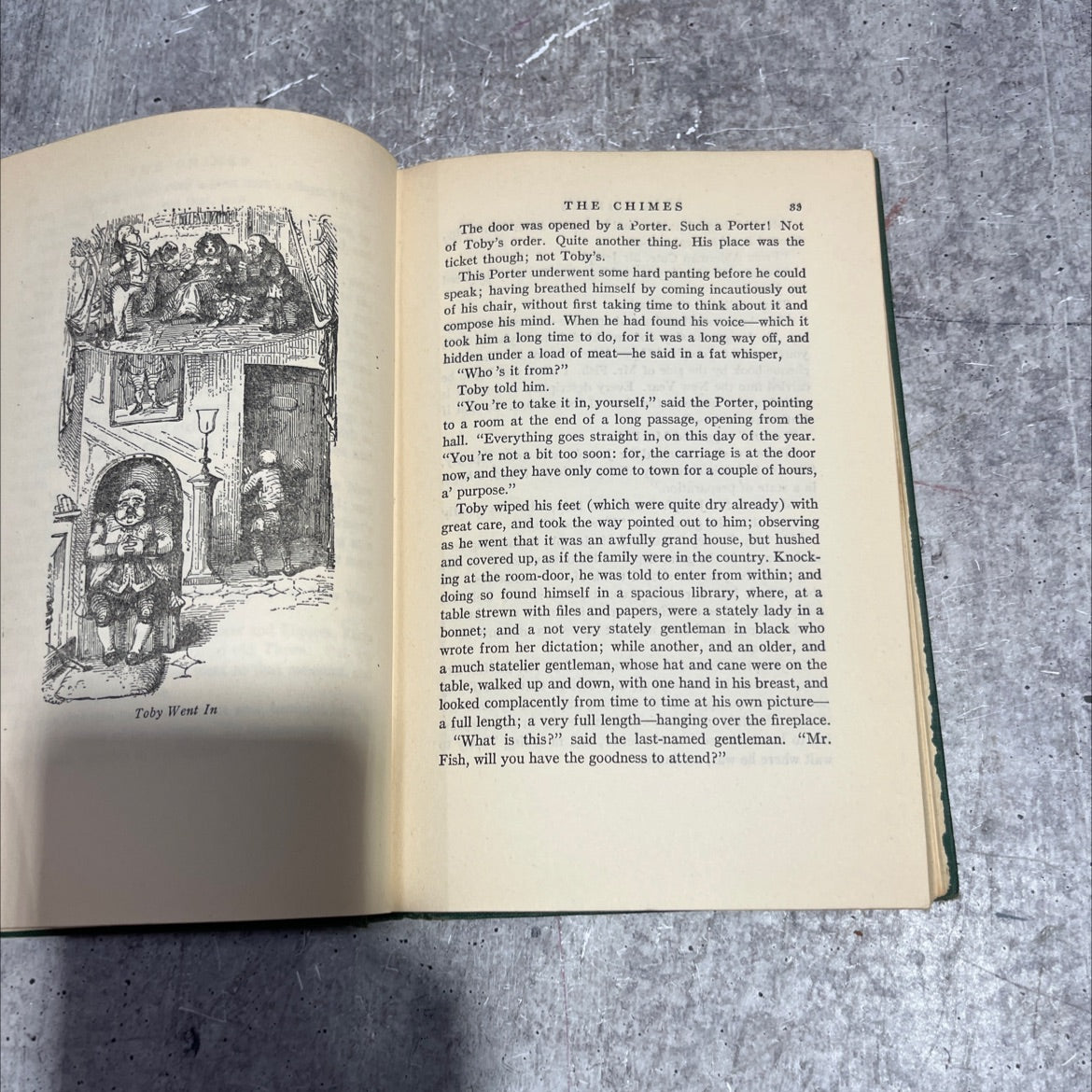 the chimes a goblin story of some bells that rang an old year out and a new year in book, by charles dickens, unknown image 4