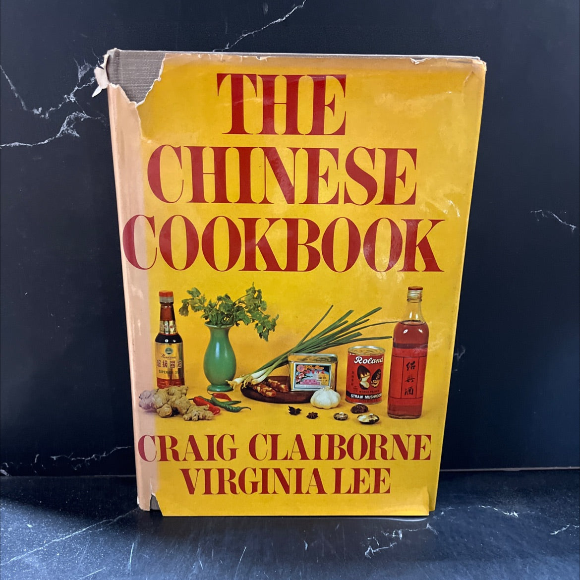 the chinese cookbook book, by Craig Claiborne & Virginia Lee, 1972 Hardcover image 1