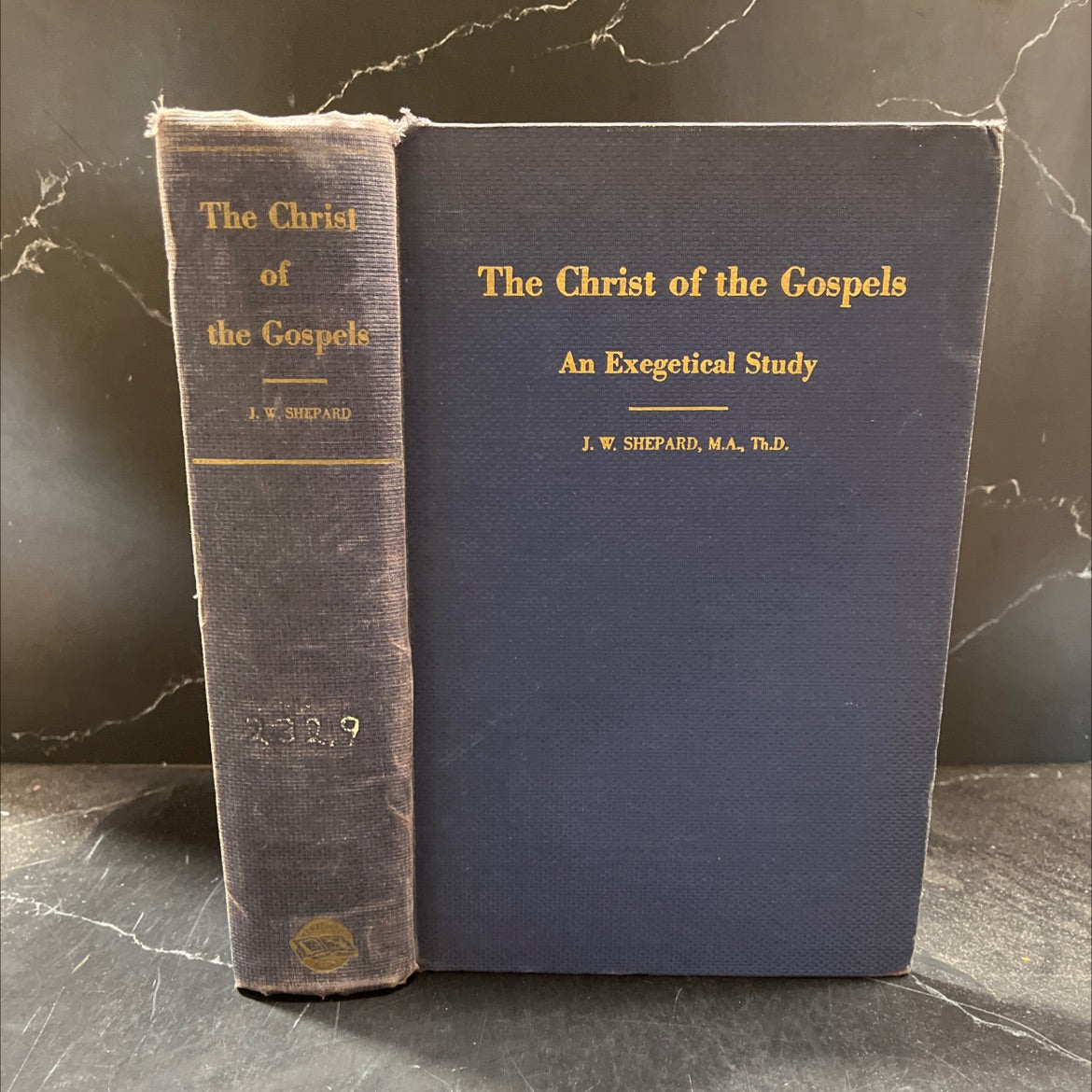 the christ of the gospels an exegetical study book, by j. w. shepard, 1946 Hardcover image 1