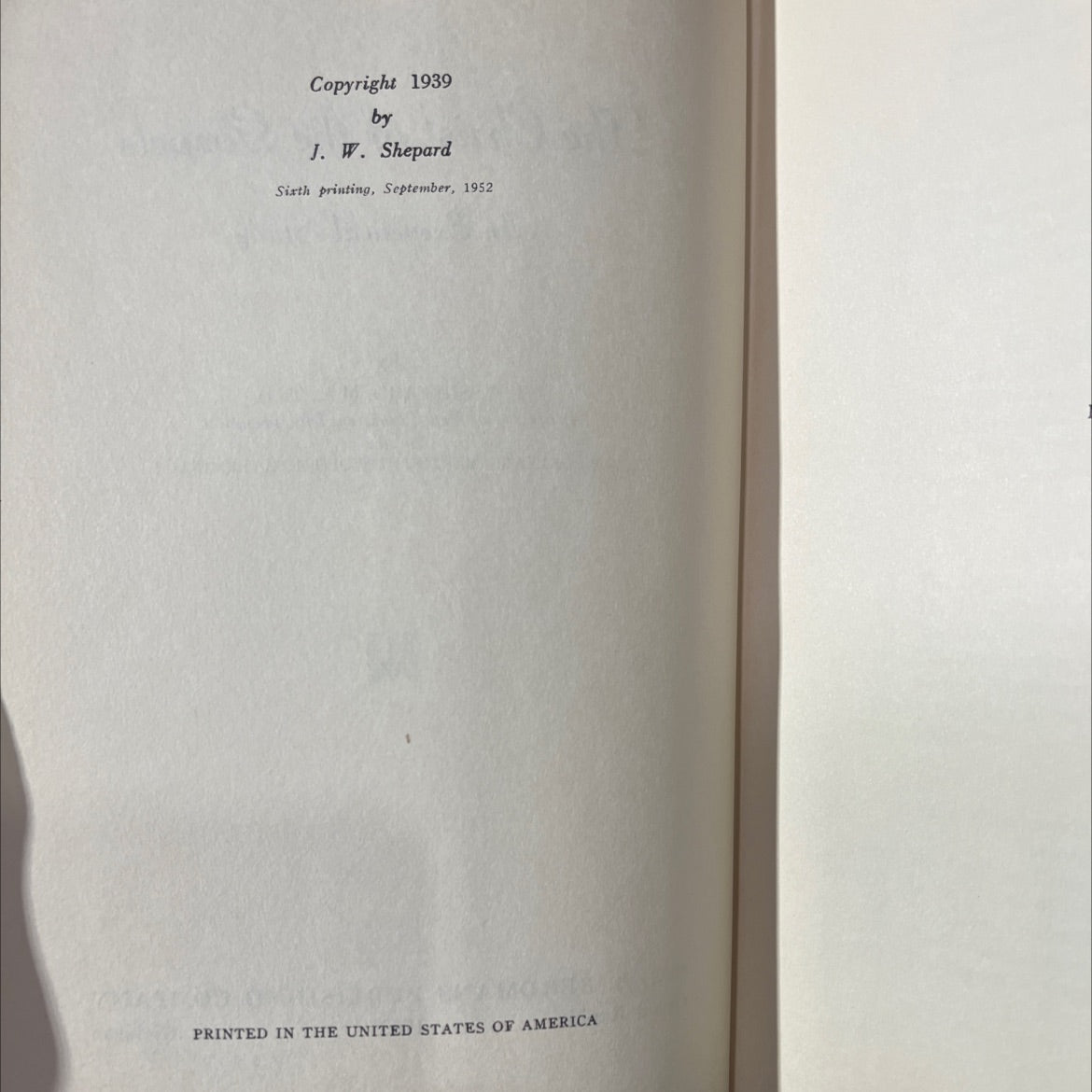 the christ of the gospels an exegetical study book, by j. w. shepard, 1952 Hardcover image 3