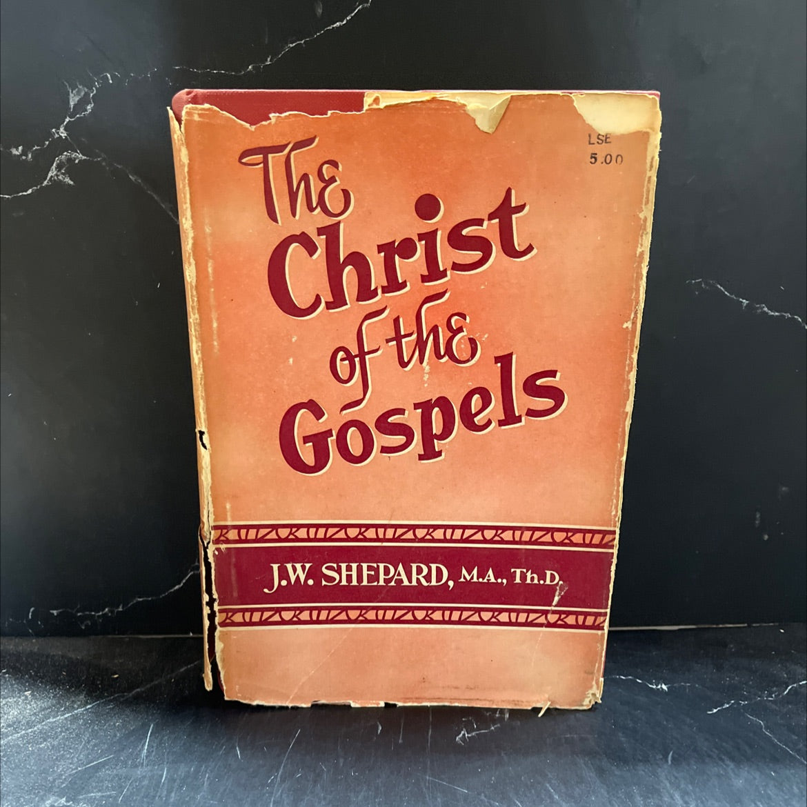 the christ of the gospels an exegetical study book, by j. w. shepard, 1952 Hardcover image 1