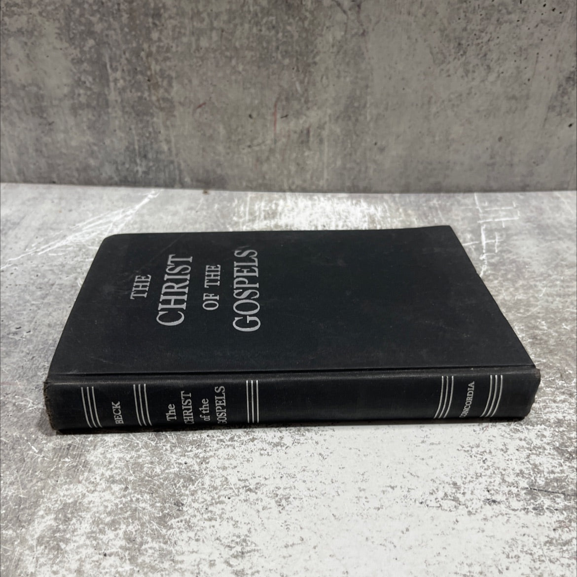 the christ of the gospels book, by william f. beck, 1959 Hardcover image 4