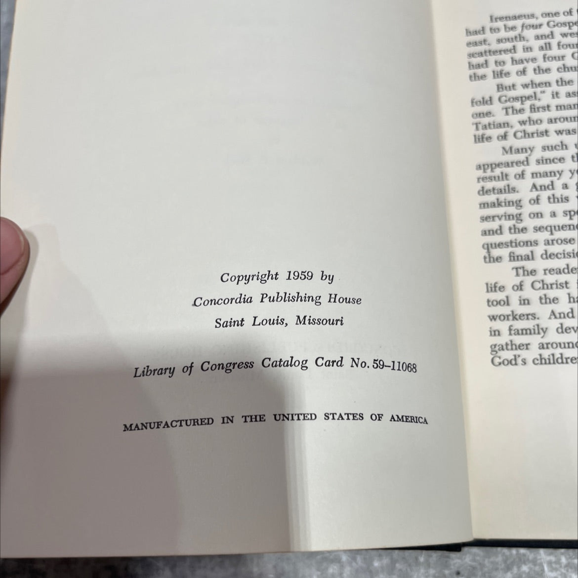 the christ of the gospels book, by william f. beck, 1959 Hardcover image 3