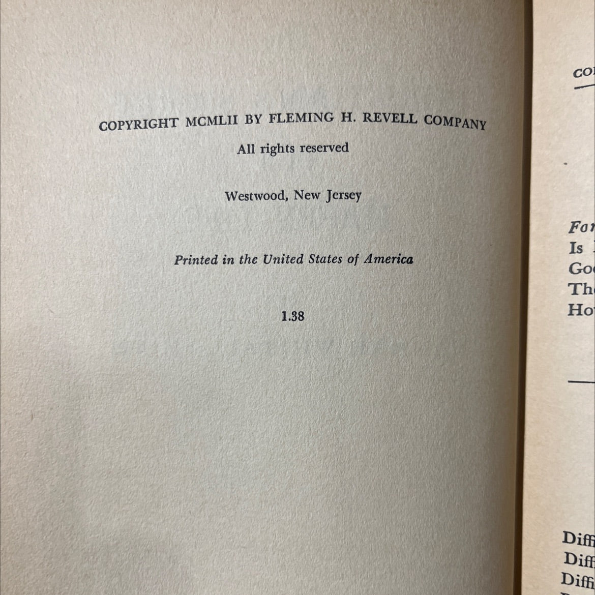 the christian's secret of a happy life book, by hannah whitall smith, 1952 Hardcover image 3
