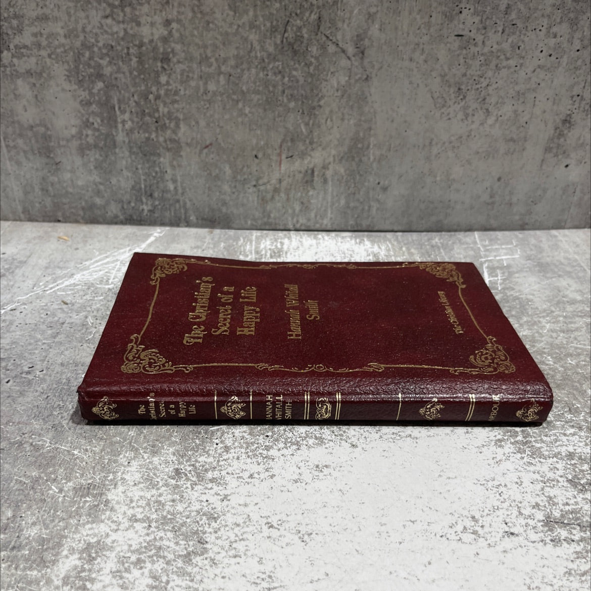 the christian's secret of a happy life book, by hannah whitall smith, 1985 Hardcover image 4