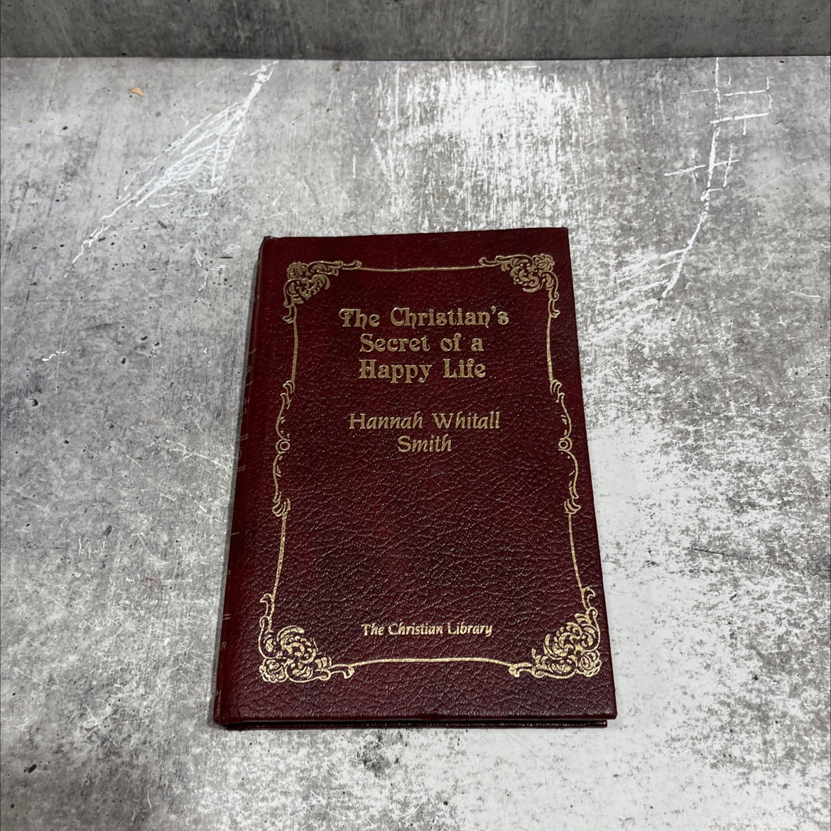 the christian's secret of a happy life book, by hannah whitall smith, 1985 Hardcover image 1